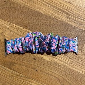 ScrunchieFit | Floral Fabric Scrunchie Band for Apple Watch 42/44mm
